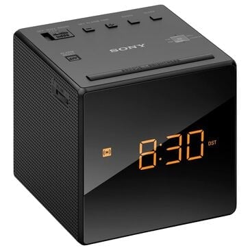 Sony Radio Alarm Clock in Black, , large