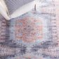 Safavieh Serapi 6"7" x 9" Terracotta and Blue Area Rug, , large