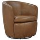 Ashley Kierreys Swivel Chair in Caramel, , large