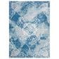 Safavieh Aria 4" x 6" Light Blue and Ivory Area Rug, , large