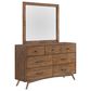 Martin Svensson Home 7-Drawer Dresser and Mirror in Cinnamon, , large