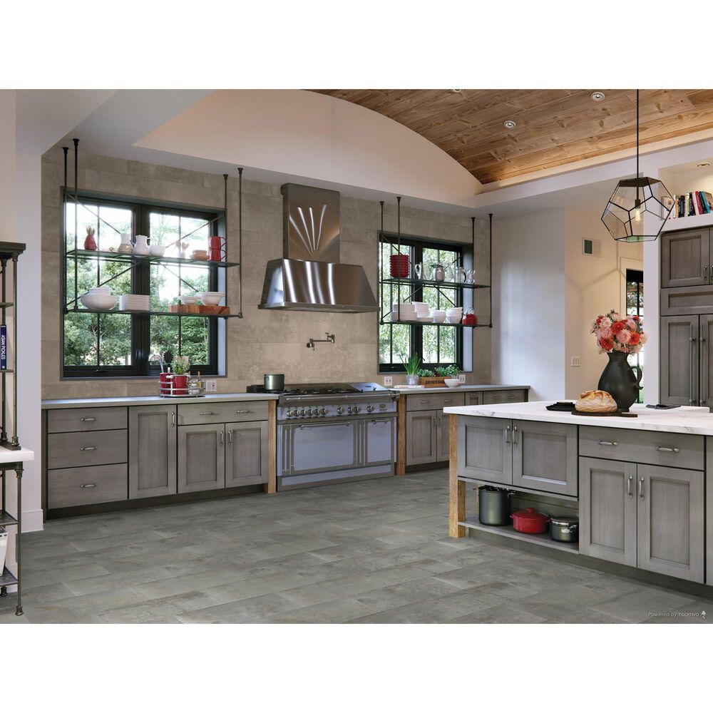 Dal-Tile Emergent Pewter 12&quot; x 24&quot; Porcelain Tile, , large