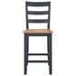 Ashley Gesthaven 3-Piece Counter Height Dining Set in Natural and Blue, , large