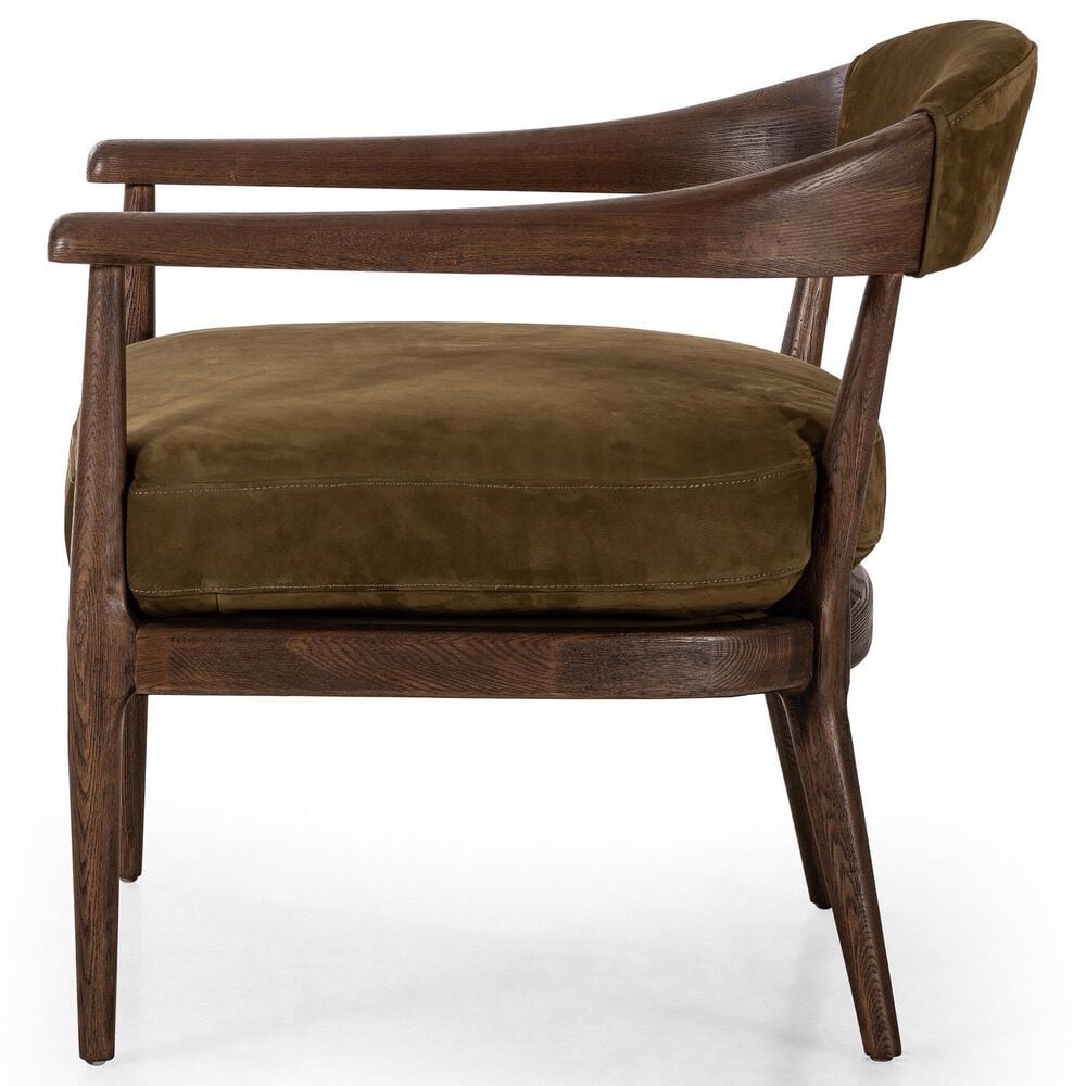 Four Hands Dane Accent Chair in Cottswald Moss Nubuck, , large