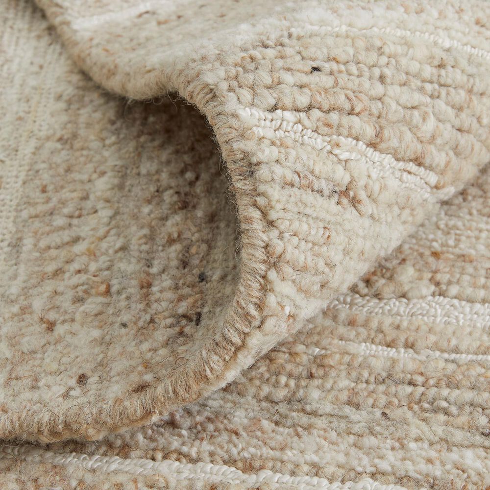 Feizy Navaro 2&#39; x 3&#39; Beige and Ivory Area Rug, , large