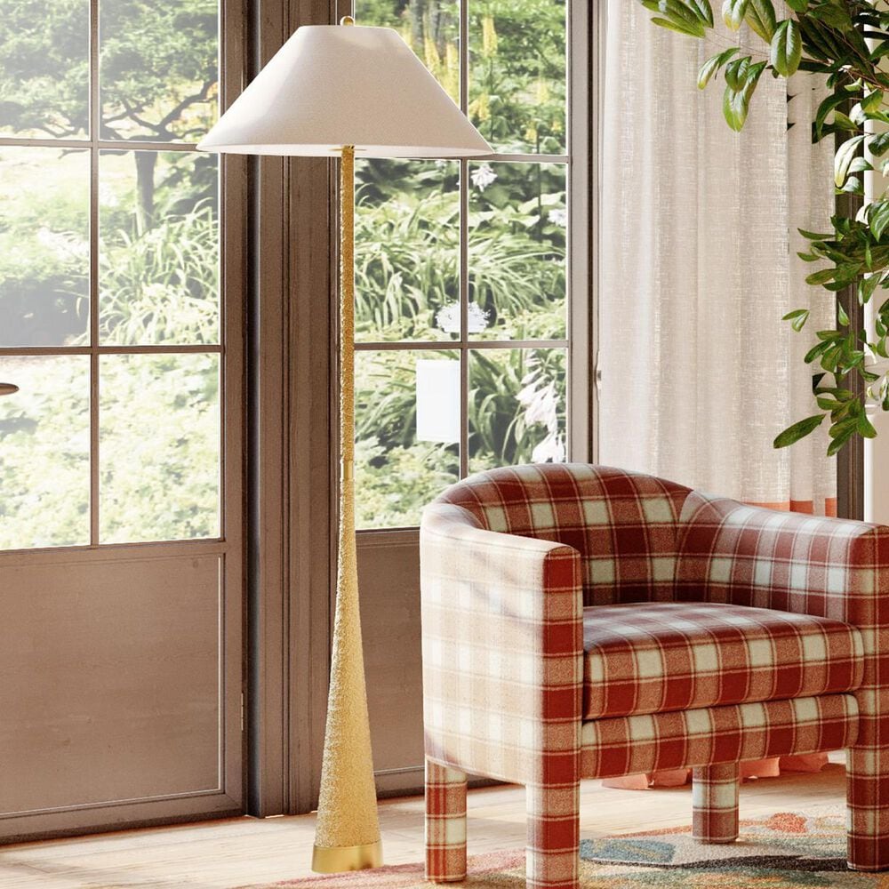 Mitzi Lighting Indie Floor Lamp in Aged Brass, , large