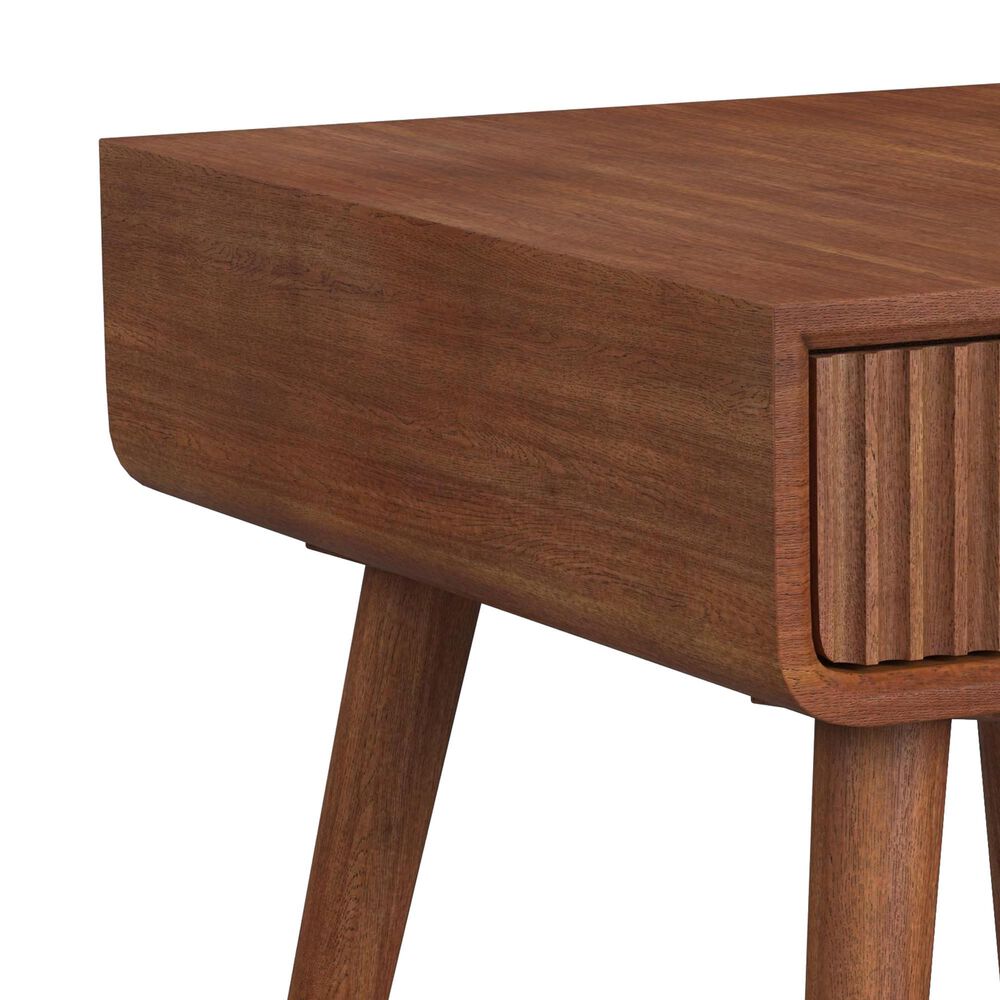 Flexsteel Ludwig 1-Drawer End Table in Walnut, , large