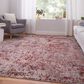 Feizy Pryor 5" x 8" Red and Multicolor Area Rug, , large