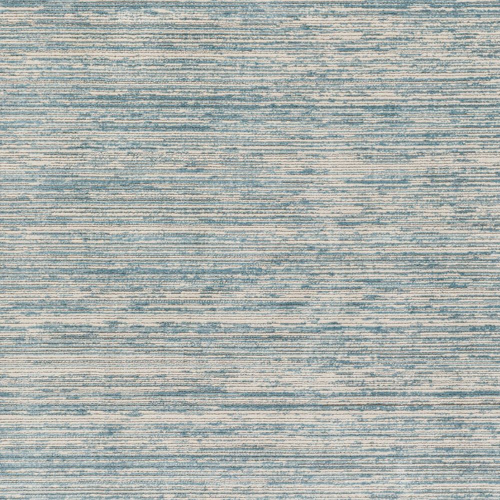 Surya Masha Striped 7&#39;10&quot; x 10&#39; Cream, Denim and Gray Area Rug, , large