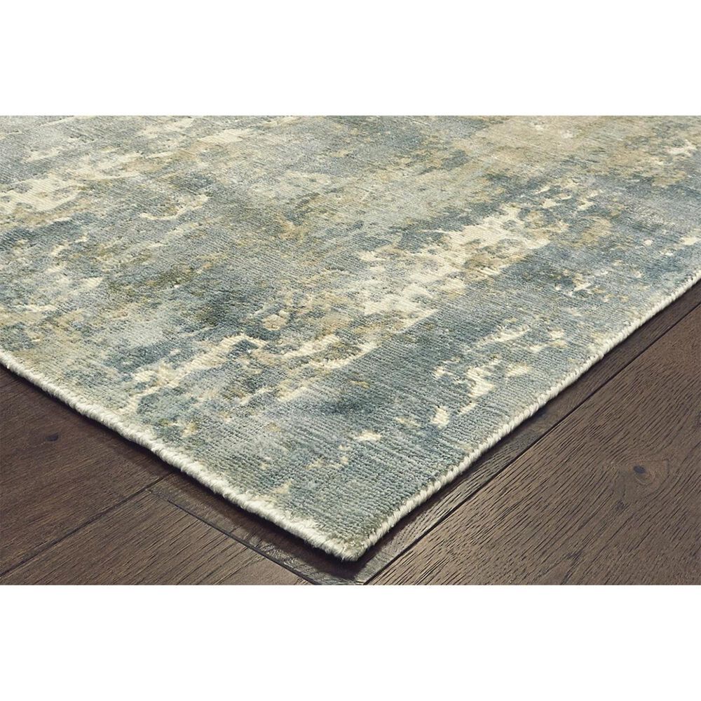 Oriental Weavers Formations 70002 6&#39; x 9&#39; Blue Area Rug, , large