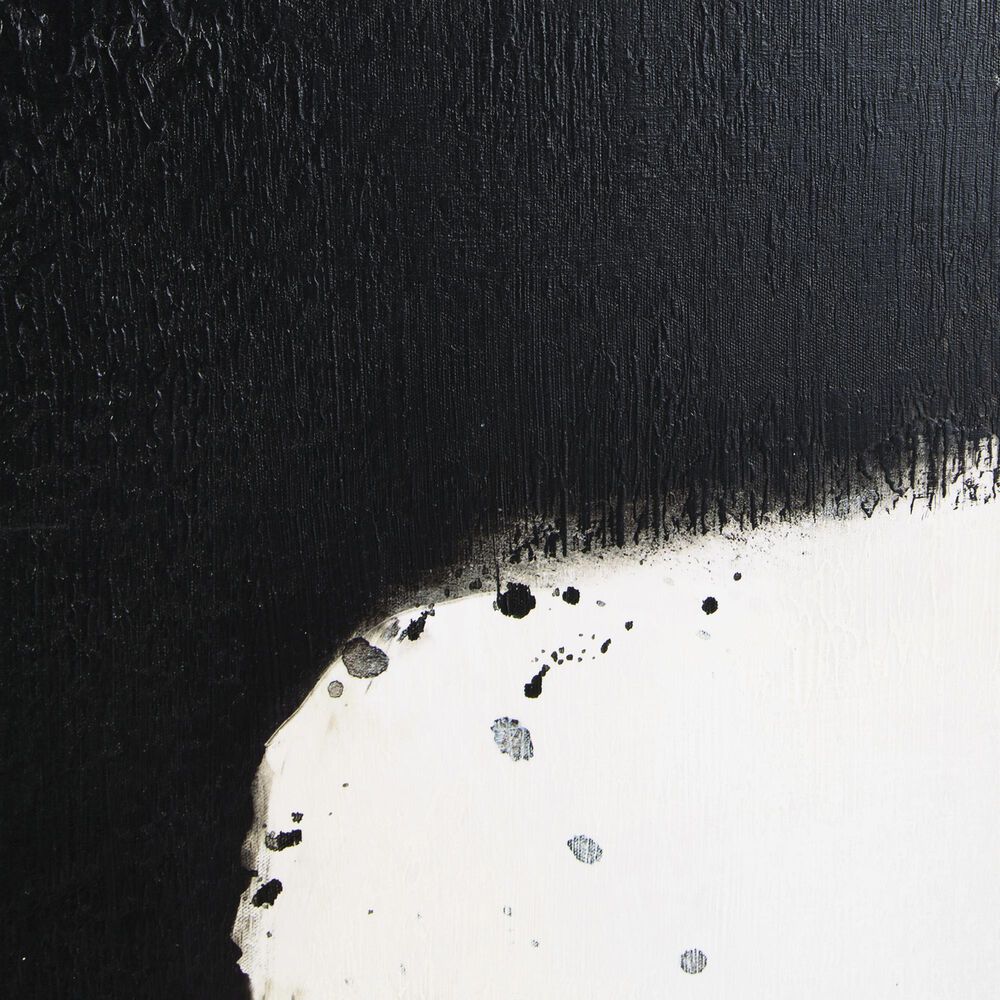 Ashley Reighlea 39.38&quot; x 50&quot; Wall Art in Black, White and Tan, , large