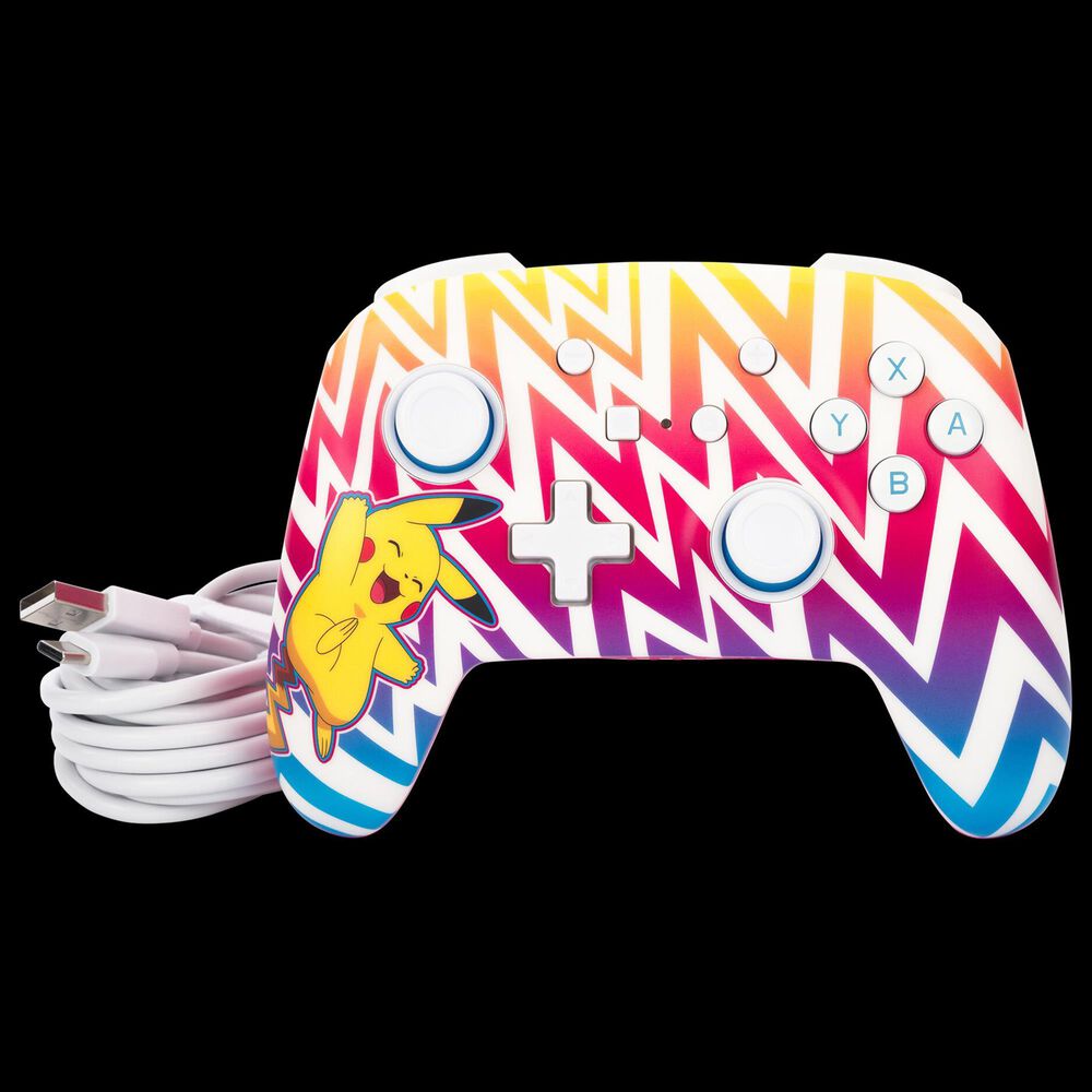 Surge Enhanced Wireless Controller for Nintendo Switch in Pikachu Vibrant, , large