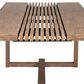 Blue River Vivid Outdoor Rectangular Dining Table in Light Eucalyptus - Table Only, , large