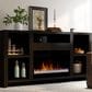 Legends Home Urban Loft 62" Fireplace Console with Fireplace Insert in Mocha, , large