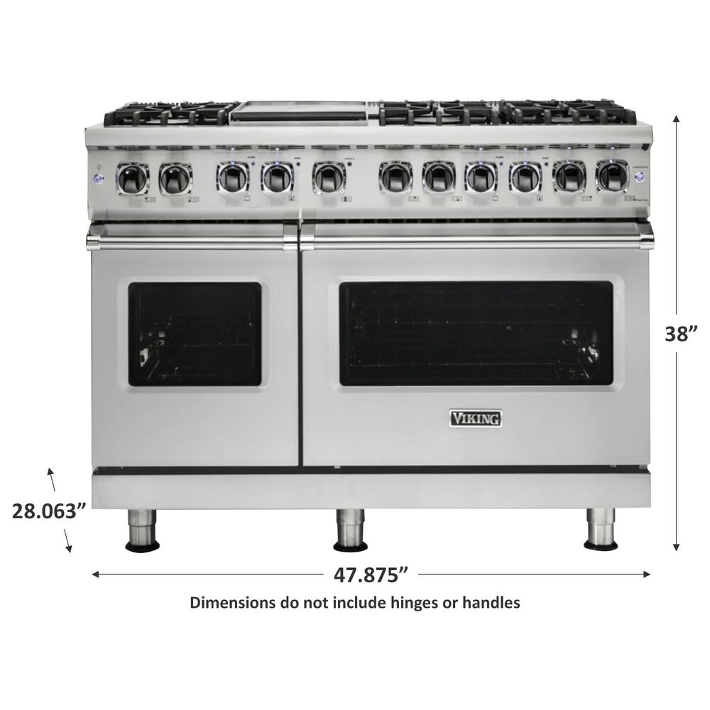 Viking Range 48&quot; Dual Fuel Range in Stainless Steel, , large