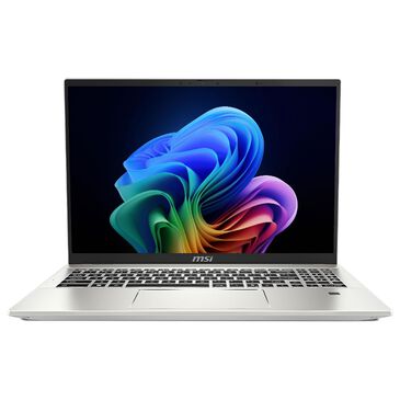 MSI Prestige 16" Laptop | AMD Ryzen AI 9 365 - 32GB RAM - AMD Radeon Graphics - 1 TB SSD in Urban Silver, , large