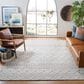 Safavieh Natura NAT857A 6" x 9" Ivory and Blue Area Rug, , large