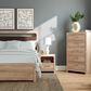 Ashley Kinlanni 1-Drawer Nightstand in Tan, , large