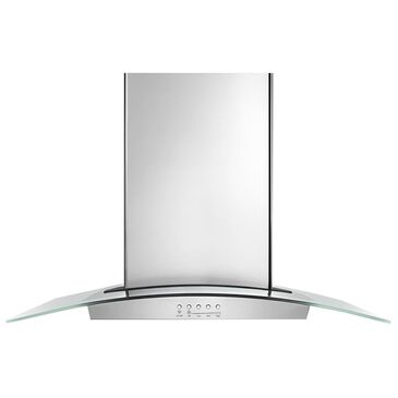 Whirlpool 30" Glass Wall Mount Range Hood in Stainless Steel, , large