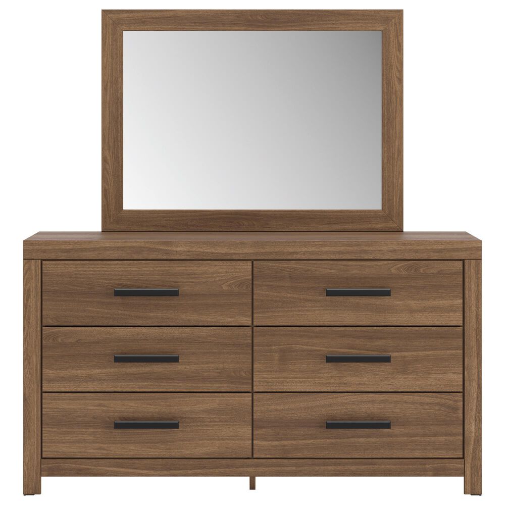 Ashley Broachmyn 5 Piece Full Bedroom Set in Warm Auburn, , large