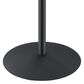 HOMLUX 17.5" End Table with Marble Textured Top in Gray and Black, , large