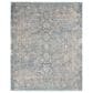 Nourison Starry Nights STN01 9" x 12" Cream and Blue Area Rug, , large