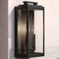 Vaxcel Hampton 2-Light Outdoor Wall Mount in Textured Black, , large