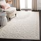 Safavieh Micro-Loop MLP507F 5" x 8" Light Grey and Ivory Area Rug, , large