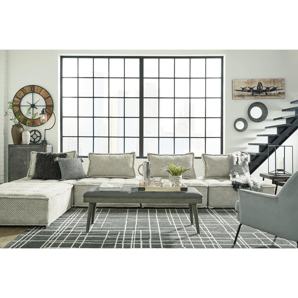Ashley Bales 7-Piece Modular U-Shaped Sectional in Taupe, , large