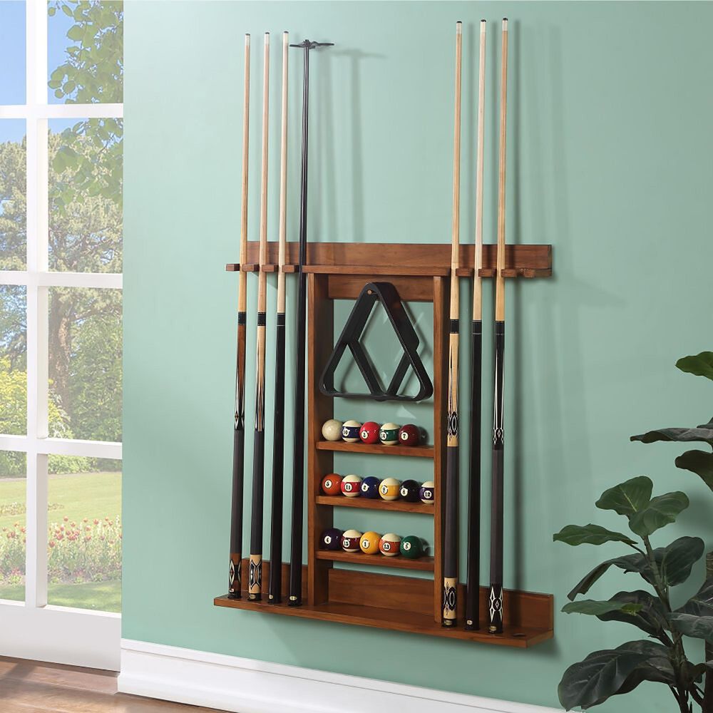 Imperial International Pool Wall Rack in Golden Brown Shop NFM