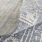 Feizy Eastfield 69A0F 5" x 8" Gray Area Rug, , large