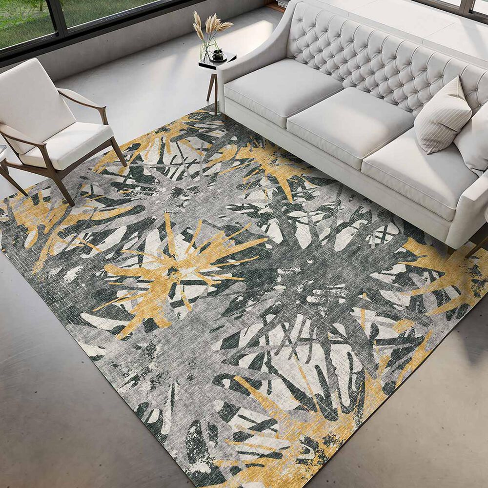 Dalyn Rug Company Brisbane BR6 5&#39; x 7&#39;6&quot; Gold Area Rug, , large