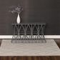 Karastan Tangier RG187-620 9" x 12" Tribal Diamond Silver Area Rug, , large