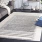 Safavieh Melody MEL106A 4" x 6" Ivory and Black Area Rug, , large