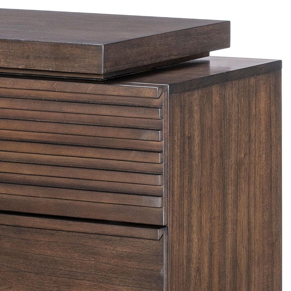 Legacy Classic Architect 3-Piece King Bookcase Bedroom Set in Onyx with LED Lighting, , large