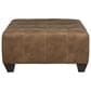 Albany Furniture Cocktail Ottoman in Crow Camel, , large