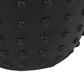 Hearth and Haven Outdoor Barrel Side Table with Studded Texture Design in Matte Black, , large