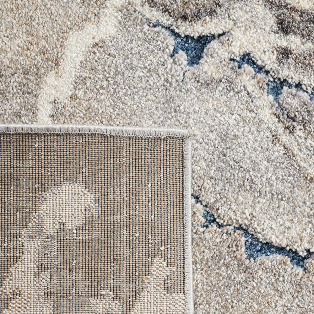 Safavieh Cyrus Shag 6&#39;7&quot; x 9&#39;2&quot; Blue and Beige Area Rug, , large