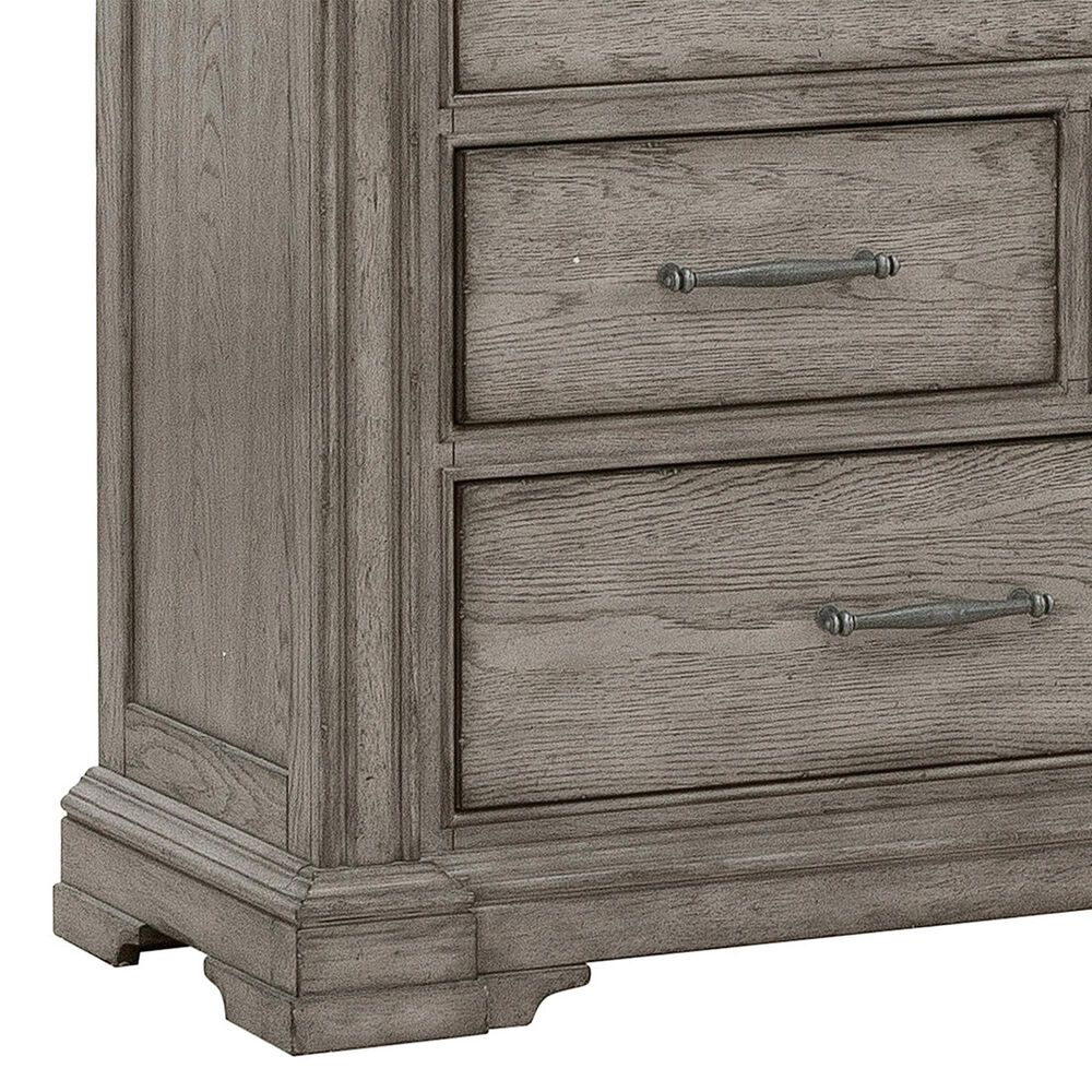 Chapel Hill Madison Ridge 5-Piece Queen Storage Bedroom Set in Bluff Gray, , large