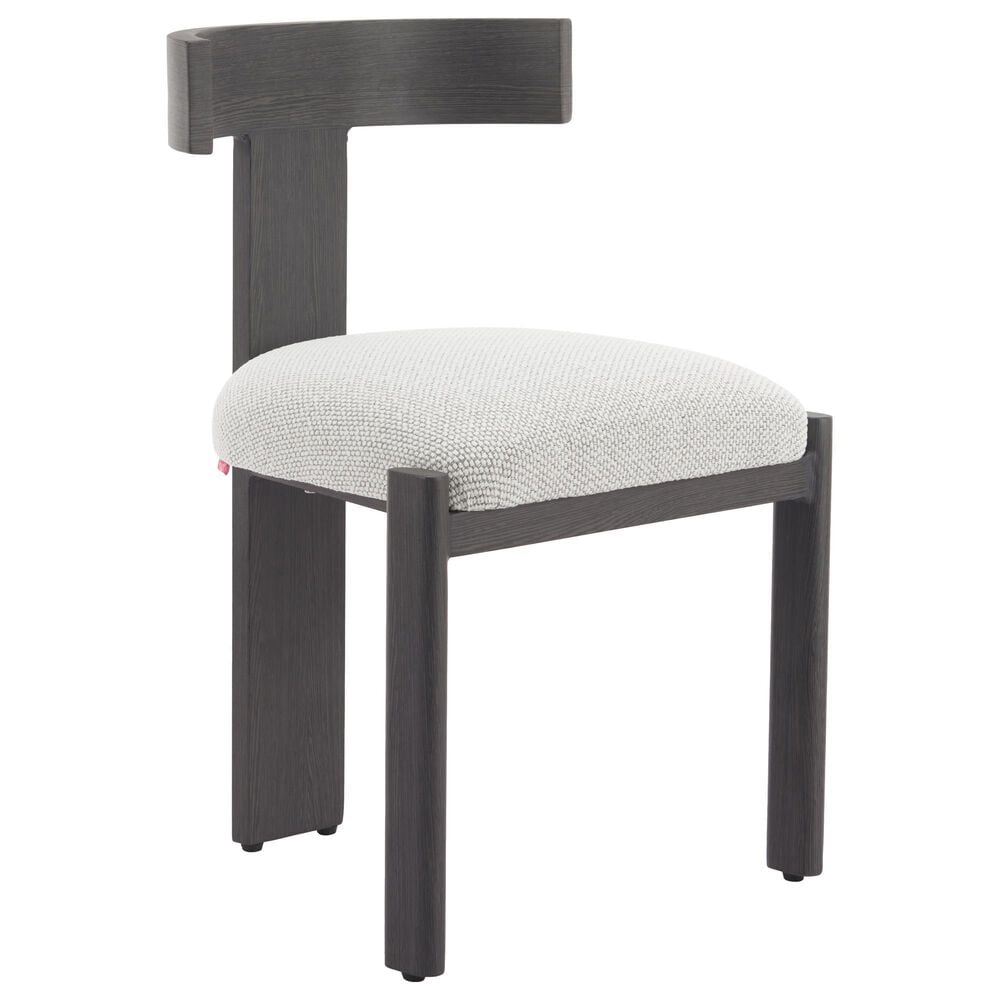 Zuo Modern Tiana Side Chair with Black Frame in Beige, , large