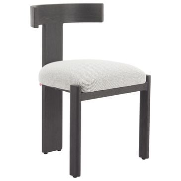 Zuo Modern Tiana Side Chair with Black Frame in Beige, , large