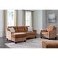 Ashley Amity Bay Stationary Queen Sofa Chaise Sleeper in Clay, , large