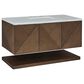James Martin Vanities Marcello 48" Single Bathroom Vanity in Chestnut with 3 cm Ethereal Noctis Quartz Top and Rectangular Sink, , large