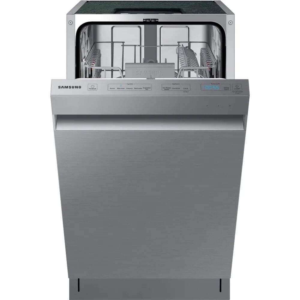 Samsung 18&quot; Whisper Quiet 46 dBA Dishwasher in Stainless Steel, , large