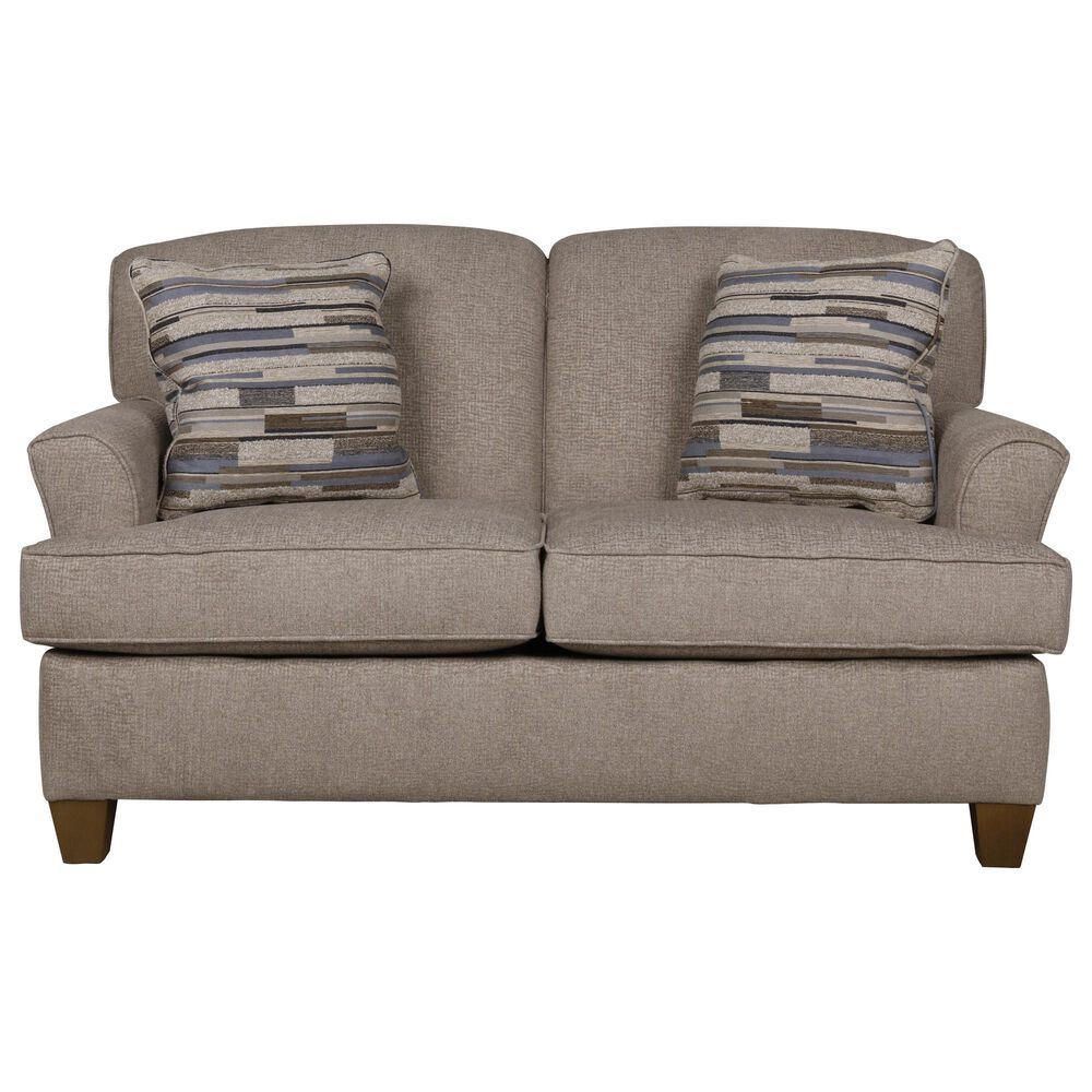 Flexsteel Atlantis Stationary Loveseat in Dove, , large