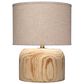 Splendor Living Valebrook Table Lamp in Natural and Antique Brass, , large