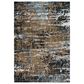 RIZZY Elite 10" x 13" Brown, Grey and Denim Area Rug, , large