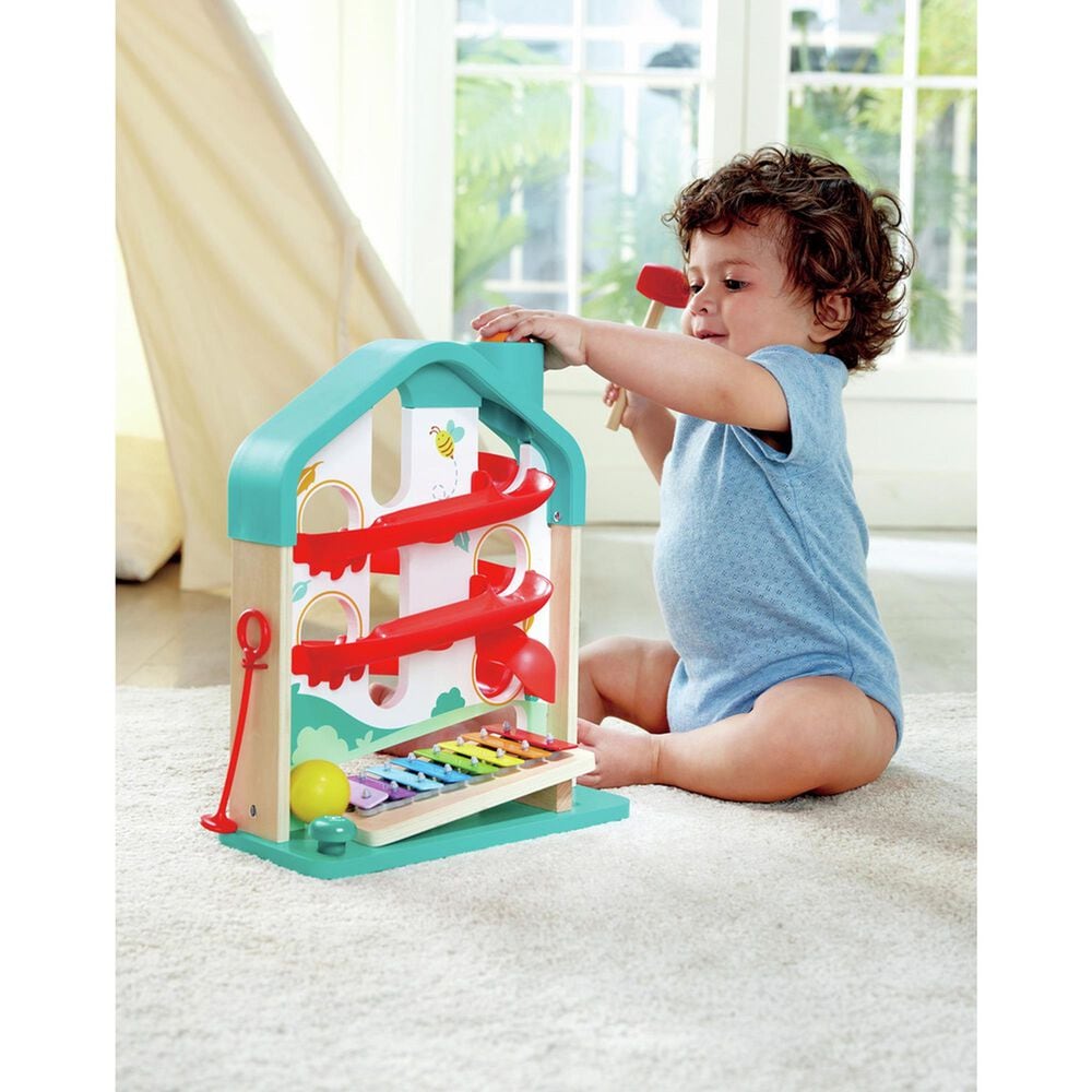 Hape Toys Melody Mansion Ball Run in Multicolor, , large