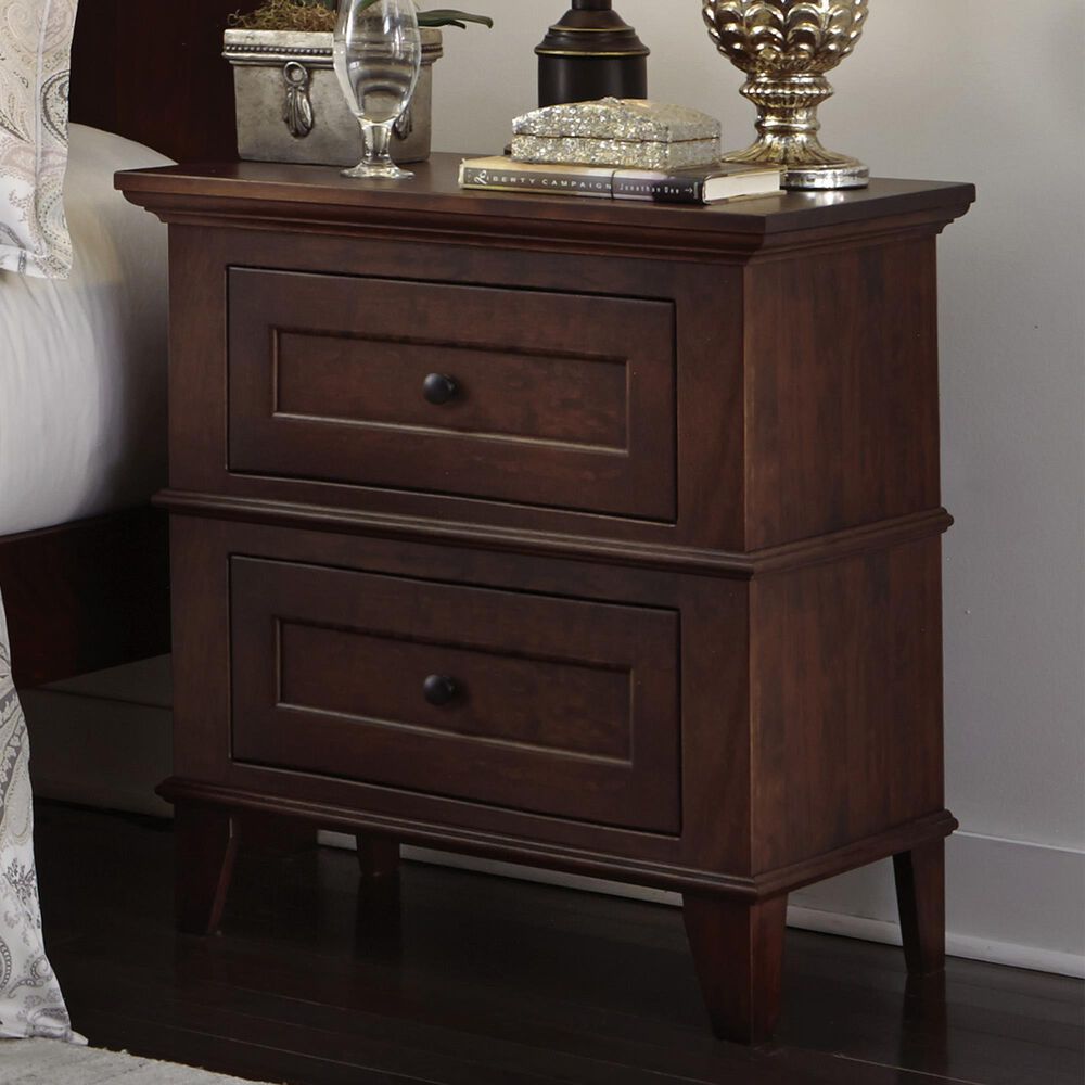 Fleming Furniture Co. Brentwood 2-Drawer Nightstand in Sunset, , large