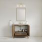 37B Fenwick 36" Single Bathroom Vanity in Kona with Glossy White Composite Stone Top and Backsplash, , large